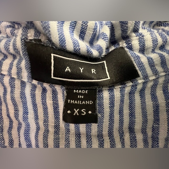 AYR Linen Striped Shirt - Picture 5 of 7